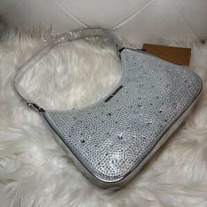 Steve Madden rhinestone purse NWT retails